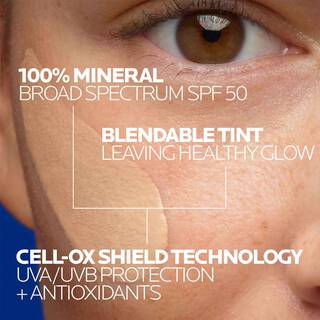Anthelios Mineral Tinted Sunscreen for Face SPF 50 | La Roche Posay
