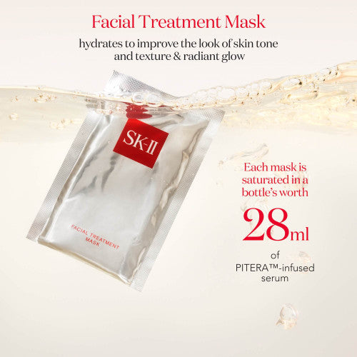 Facial Treatment Mask – Hydrating Sheet Mask for Radiance | SK‑II