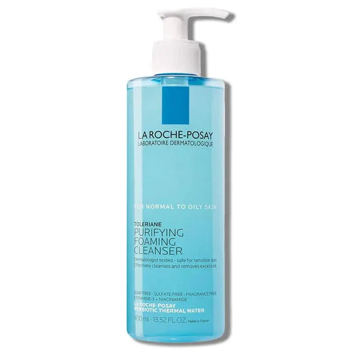 Toleriane Purifying Foaming Facial Wash | Clinically Tested, Derm Recommended La Roche-Posay La Roche-Posay foaming Cleanser Skinarchives