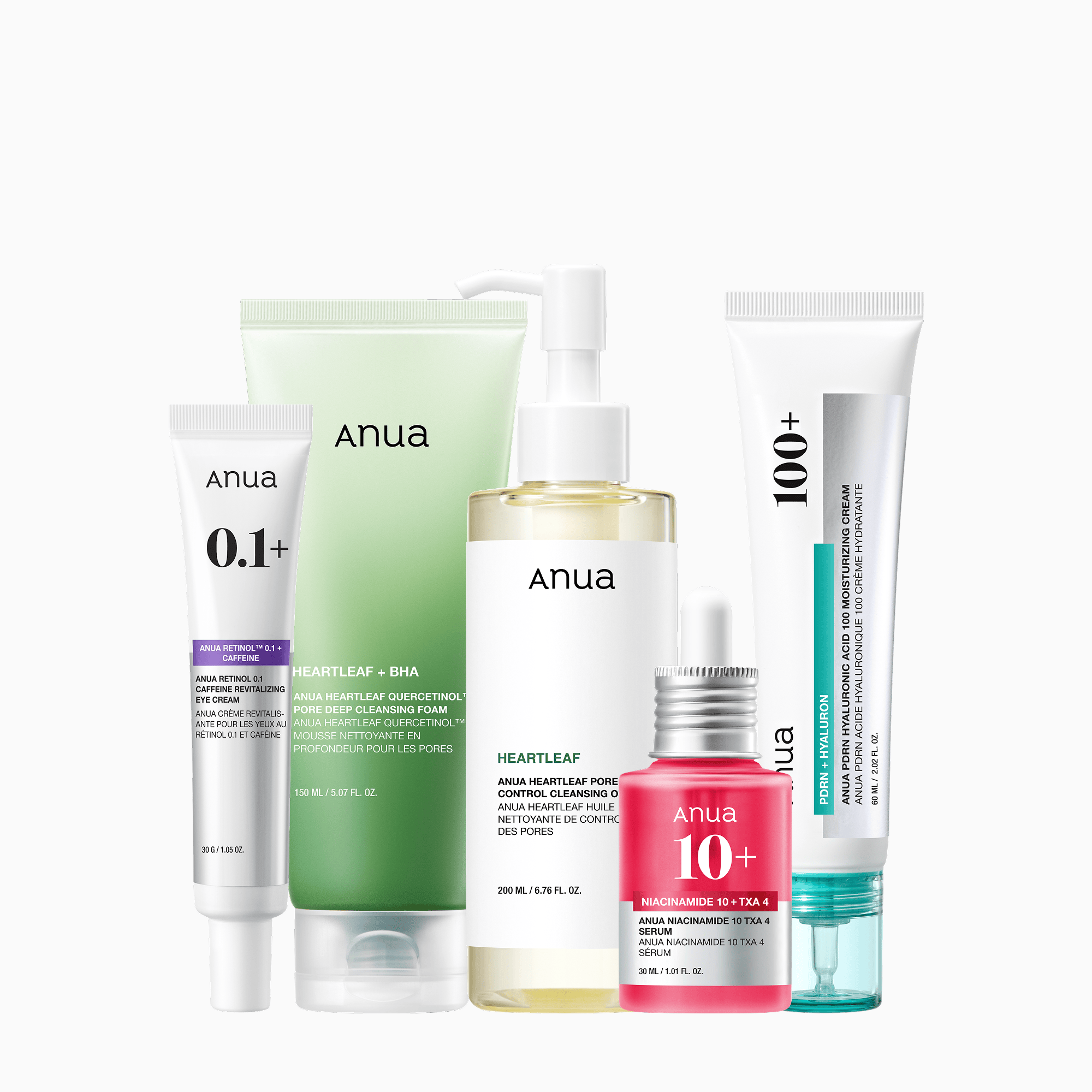 Youthful Glow Set for over 30+ | Anua Korean Skincare