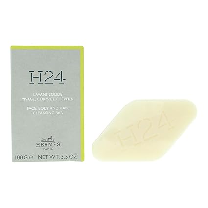 Hermes H24 Face and Body Solid Cleanser 3.4 Ounce