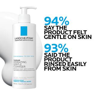 Toleriane Hydrating Gentle Facial Cleanser | Clinically Tested, Derm Recommended