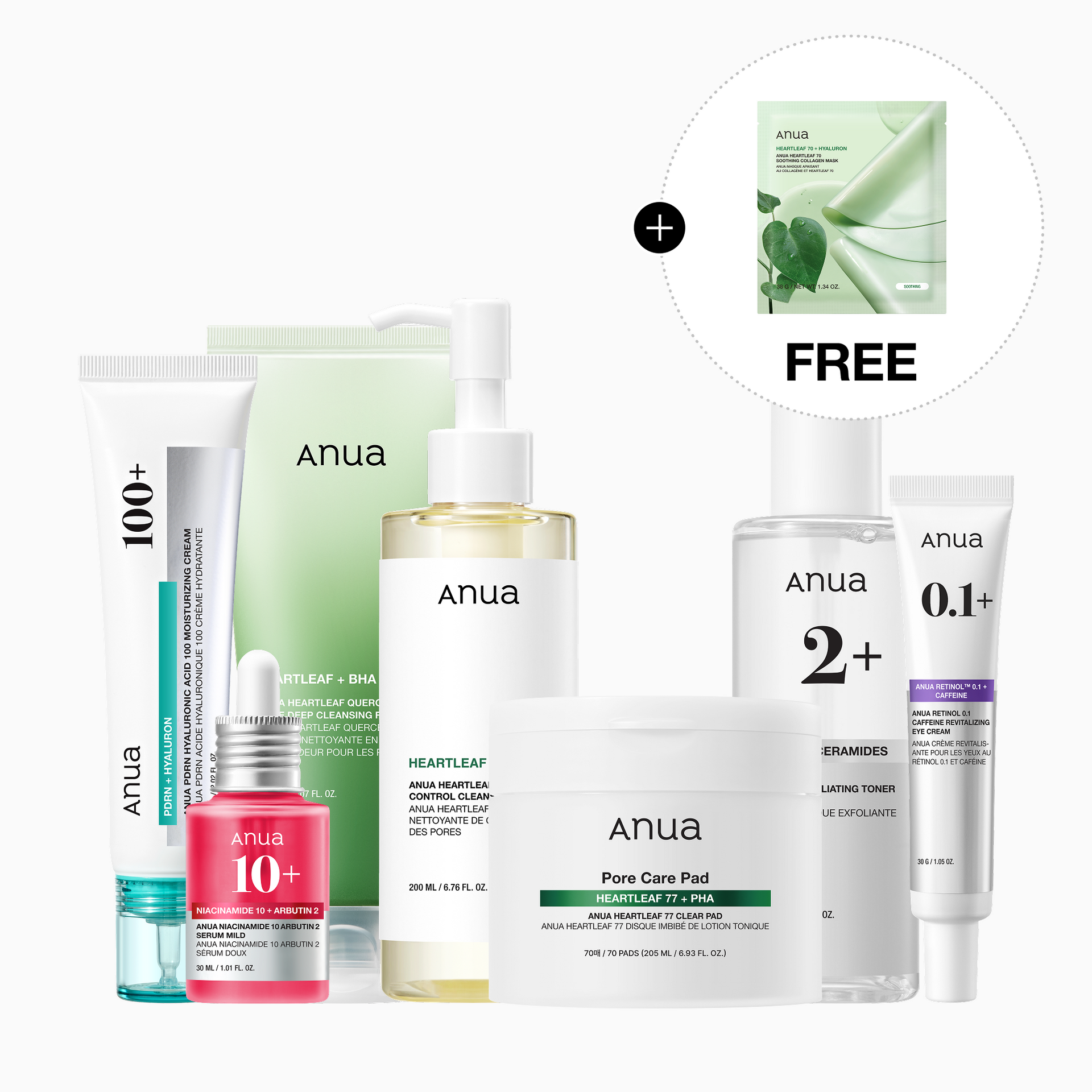 ANUA 7 Day Pore Refine Routine Set